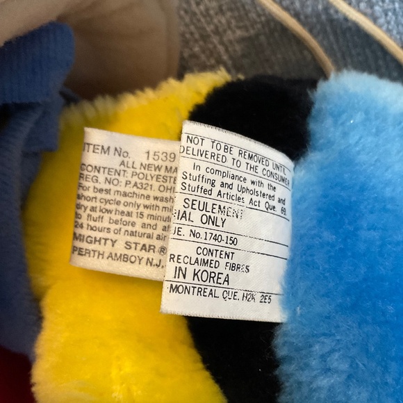 Yosemite Sam 10.5” Plush Doll 1987 Warner Bros. Looney Tunes - Picture 12 of 16